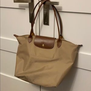 Longshamp beige le pliage original